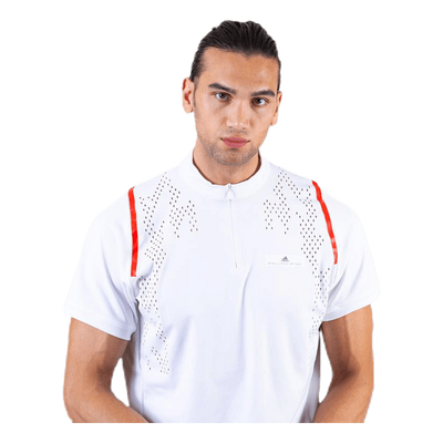 ASMC Zipper Tee White