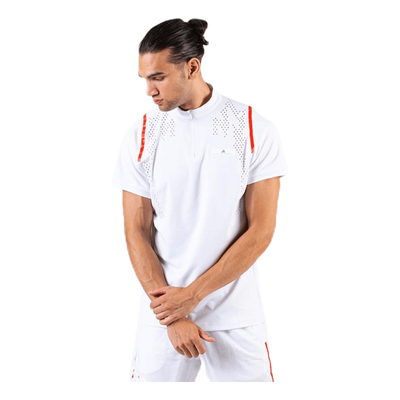 ASMC Zipper Tee White