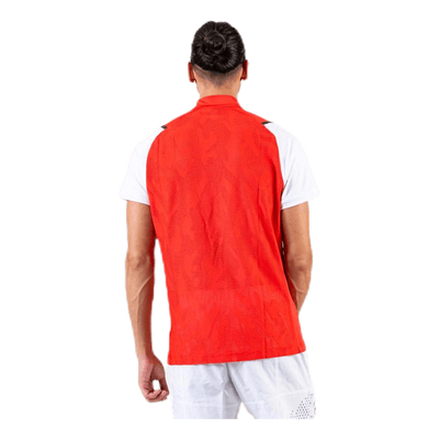 ASMC Zipper Tee White/Red