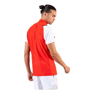 ASMC Zipper Tee White/Red