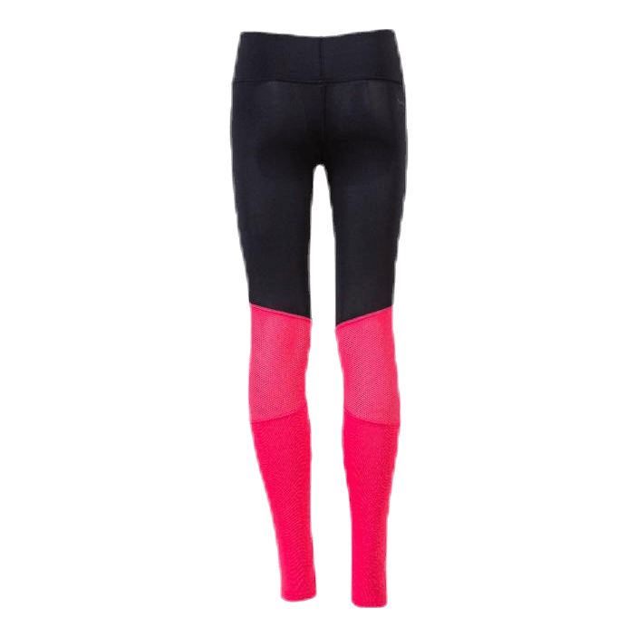 Girls Colour Block Tights Pink/Black