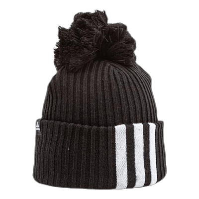 Fat Brim Beanie Black