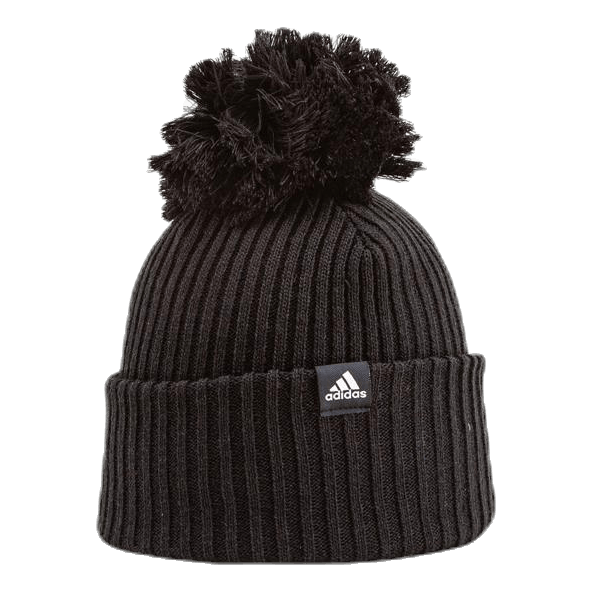 Fat Brim Beanie Black