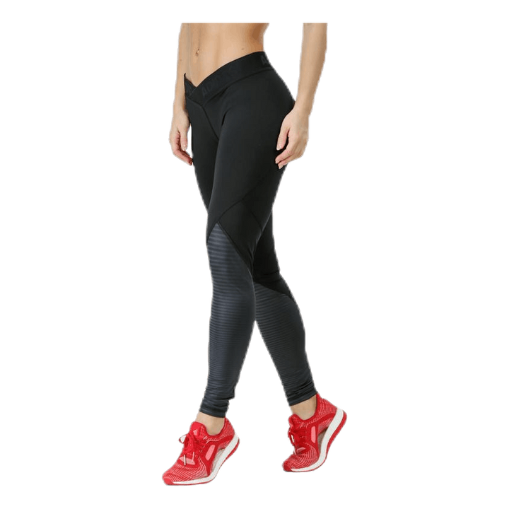 Alphaskin Sport Graphic Long Tights Black
