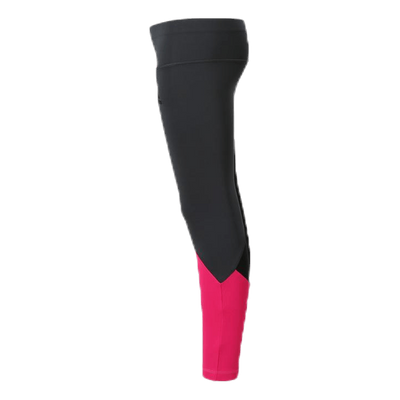 Girls Colour Block Tights Pink/Black