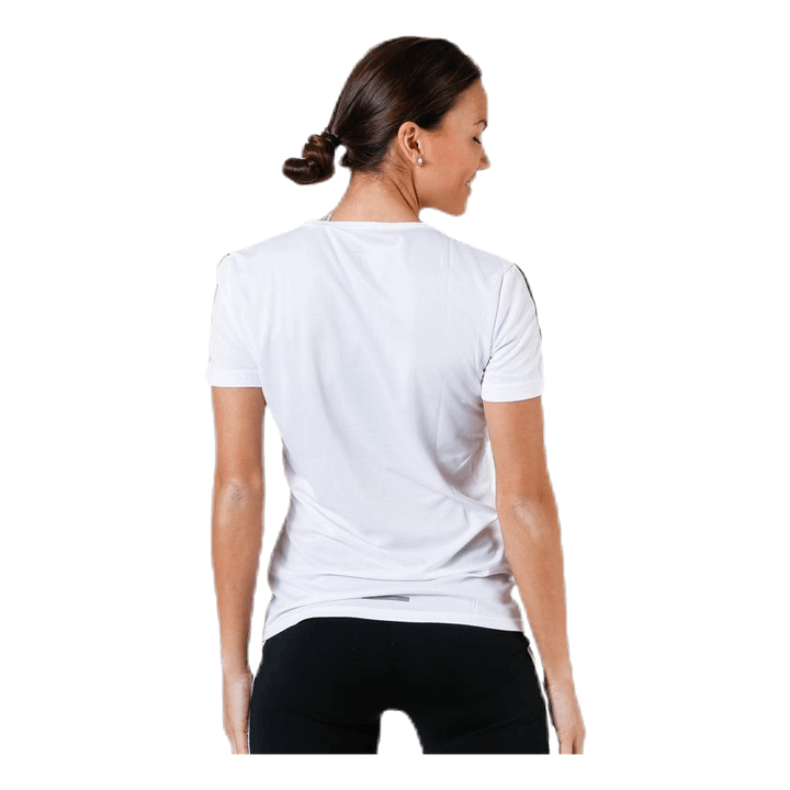 Run 3S Tee W White/Black