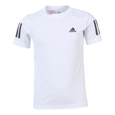 Club 3 Stripes Tee Youth White