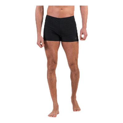 Fitness 3 Stripes Swim Boxer Black / White