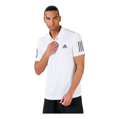 Club 3 Stripes Polo M White