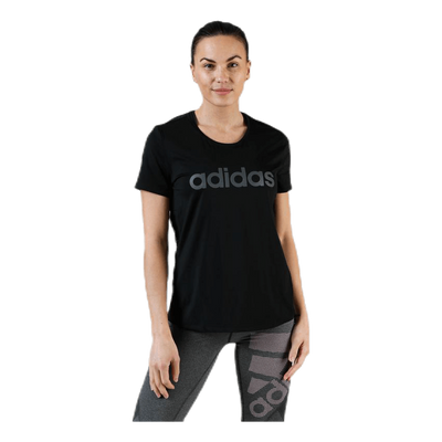 Women D2M Logo T-Shirt Black / Grey Six