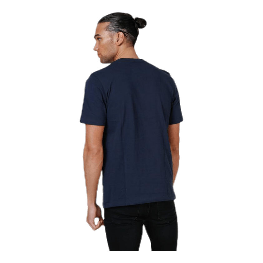 Essential Linear Tee Blue/White