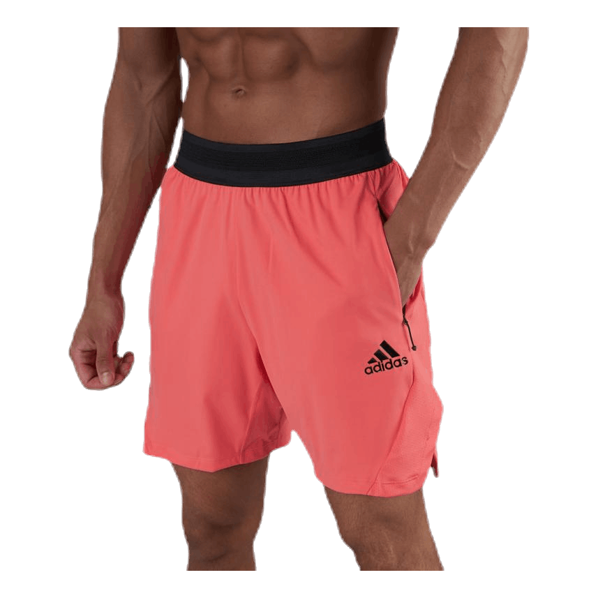 Trg Heat Ready Short Red