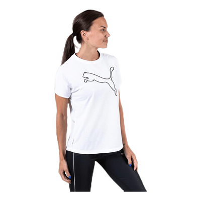 Cat Tee White