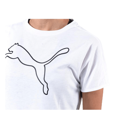 Cat Tee White