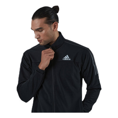 3 Stripes Knit Jacket Black