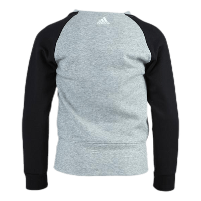 Logo Crew Sweatshirt Junior Black/Grey