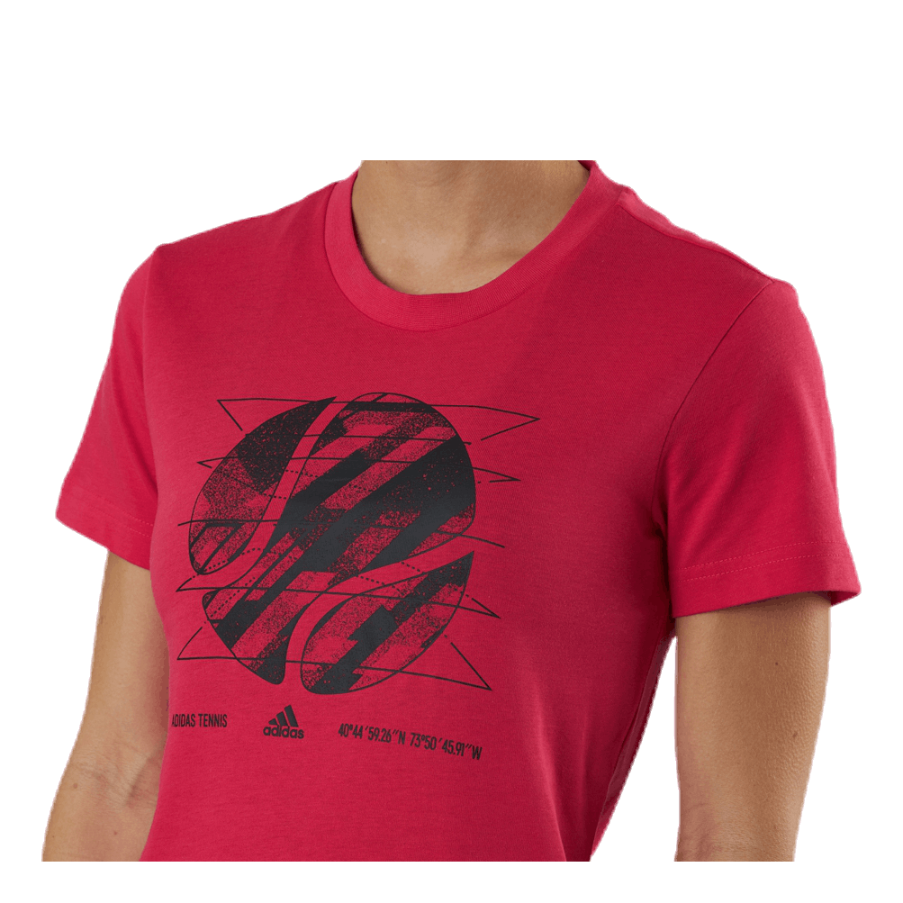 Short Sleeve Tee US Open Pink