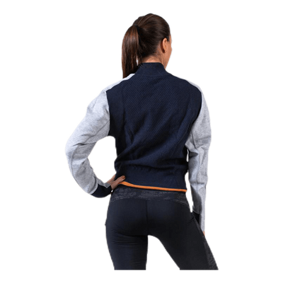 W VRCT JKT HB Blue/Grey