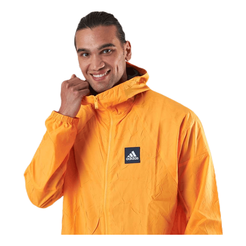 Blue and orange adidas jacket sales