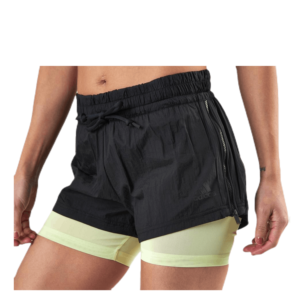 2In1 Short Black/Yellow