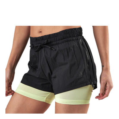 2In1 Short Black/Yellow