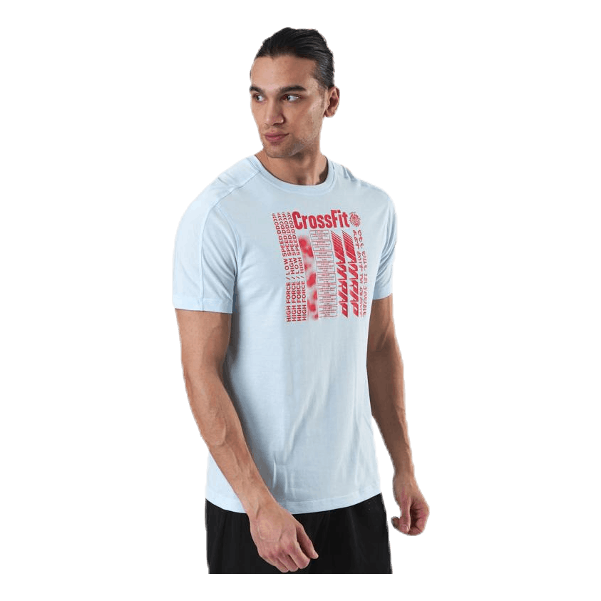 RC AC + Cotton Tee Blue/White
