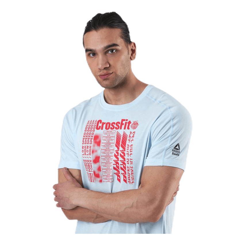RC AC + Cotton Tee Blue/White