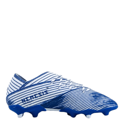 Nemeziz 19.1 Firm Ground Boots Cloud White / Royal Blue / Royal Blue