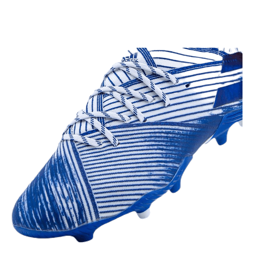 Nemeziz 19.1 Firm Ground Boots Cloud White / Royal Blue / Royal Blue