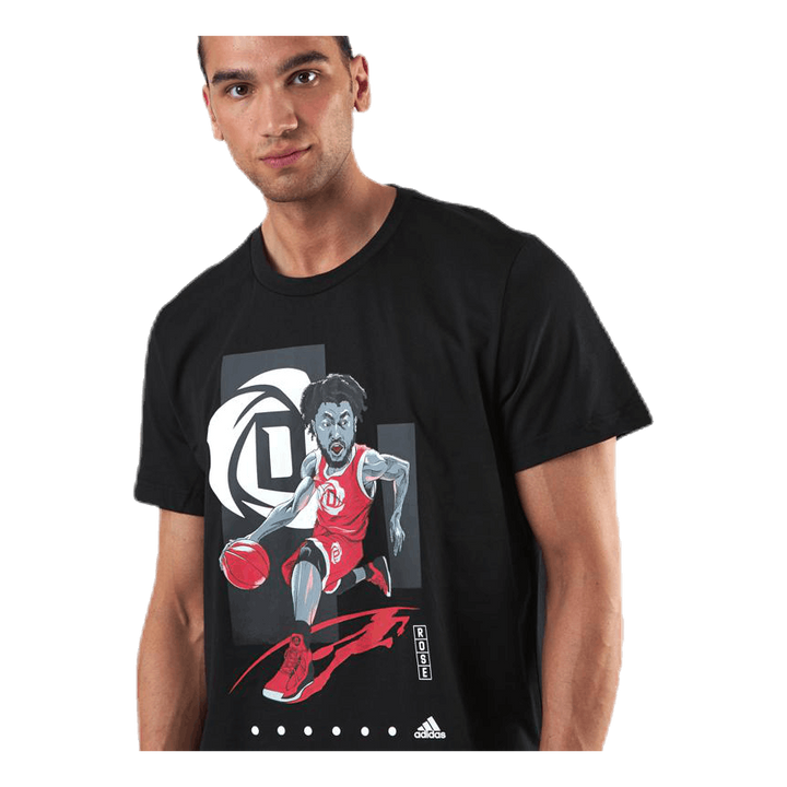 Rose GU Tee Black