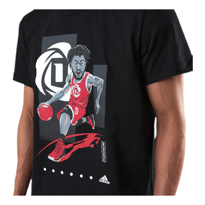 Rose GU Tee Black
