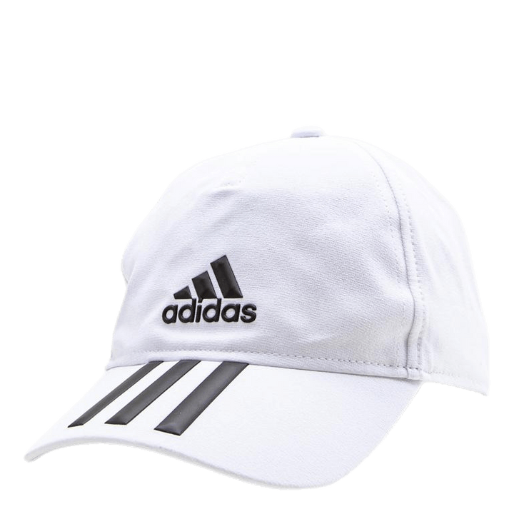 Baseball 3 Stripes Cap White/Black