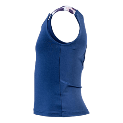 Girl Keyhole Tank Blue