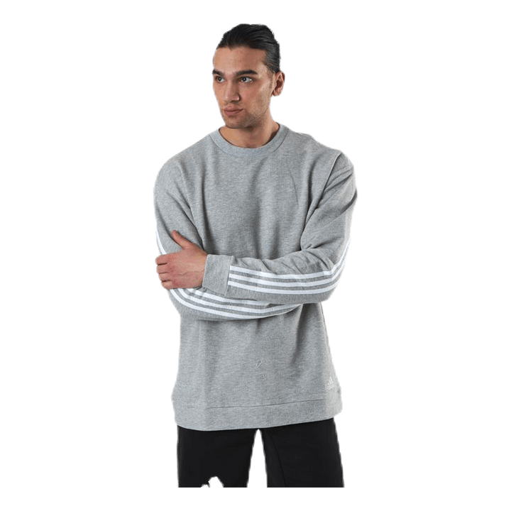 Mh Lw Ft Crew White/Grey