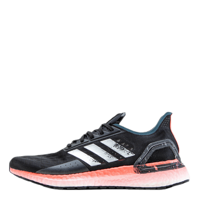 Ultraboost PB Shoes Core Black / Silver Metallic / Signal Pink / Coral