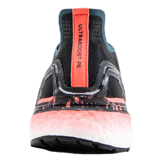 Ultraboost PB Shoes Core Black / Silver Metallic / Signal Pink / Coral