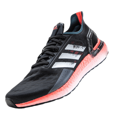 Ultraboost PB Shoes Core Black / Silver Metallic / Signal Pink / Coral