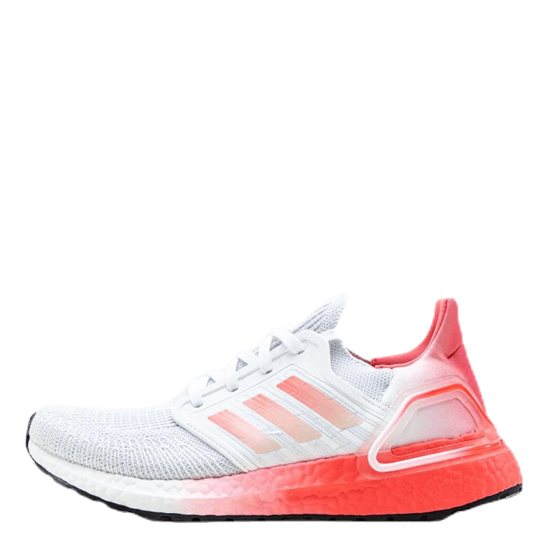 Ultraboost 20 shoes core black  sales cloud white  signal coral