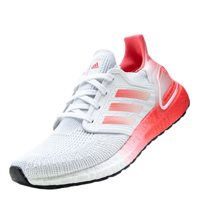 Ultraboost 20 Shoes Cloud White / Signal Pink / Signal Pink / Coral