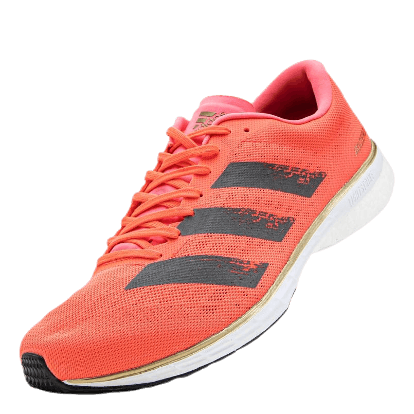 Adizero Adios 5 Shoes Signal Pink / Core Black / Copper Metallic / Coral