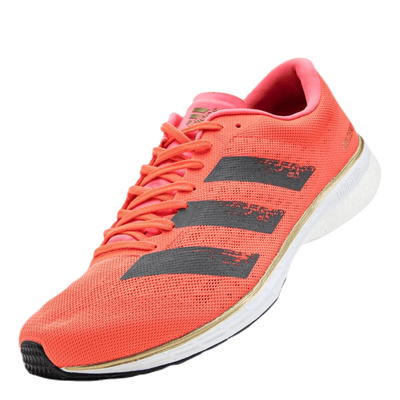 Adizero Adios 5 Shoes Signal Pink / Core Black / Copper Metallic / Coral