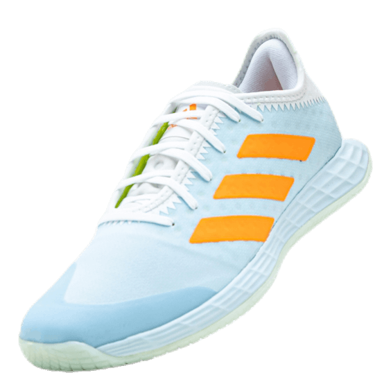 Adizero Fastcourt Handball Shoes Sky Tint / Cloud White / Signal Orange