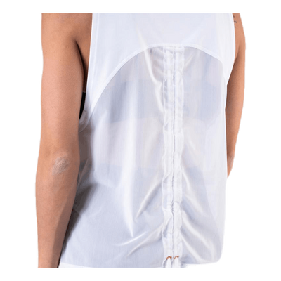 Metal Splash Adjustable Tank White