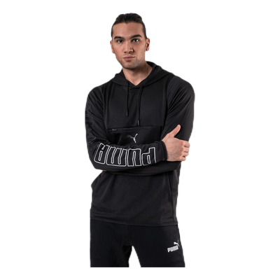 Power Knit Hoodie Black