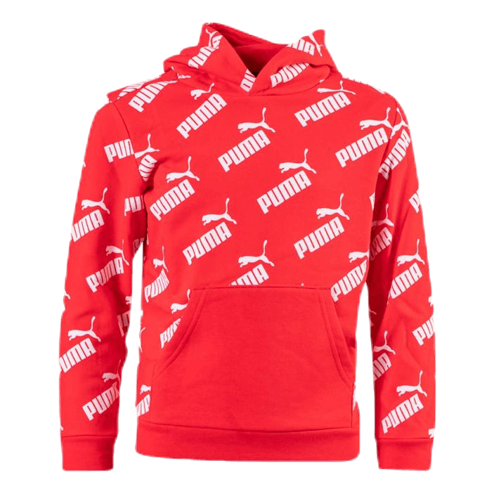 Amplified AOP Hoody TR B Red