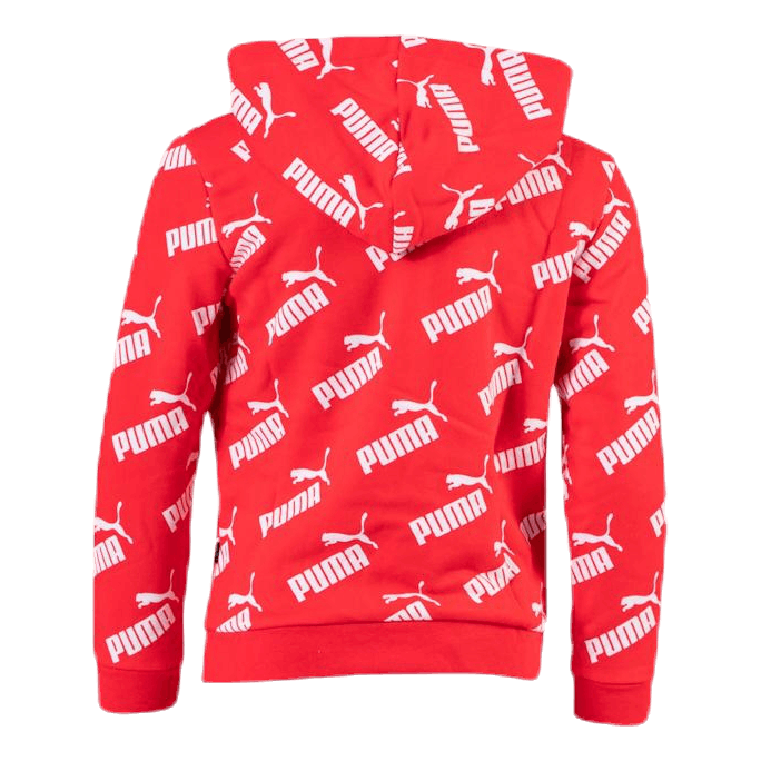 Amplified AOP Hoody TR B Red