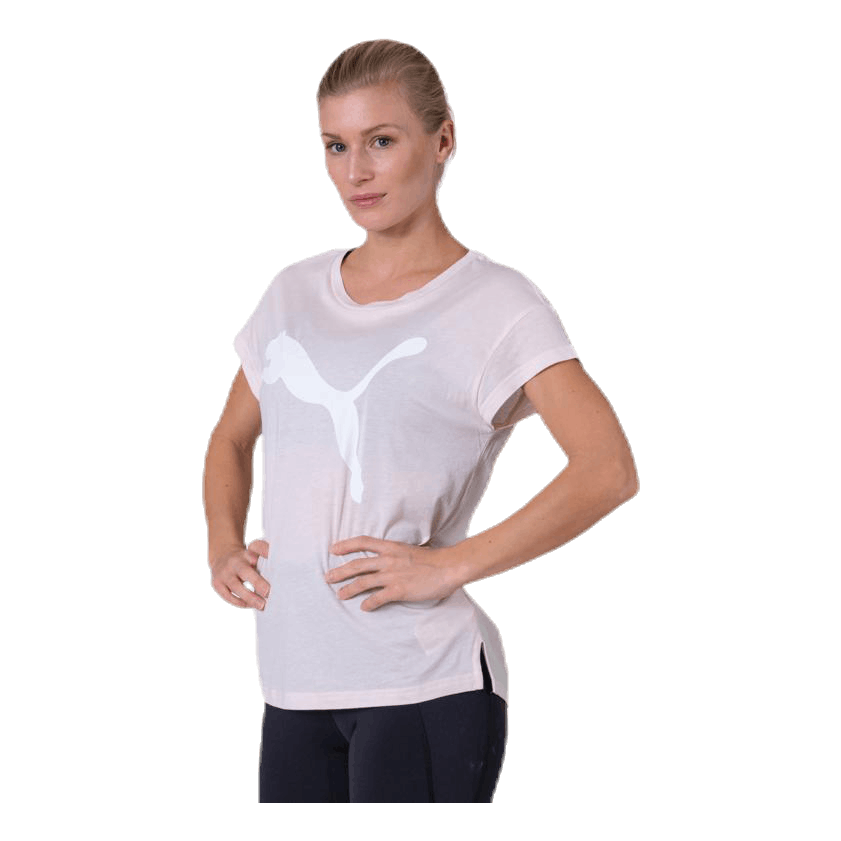 Active Logo Tee Pink