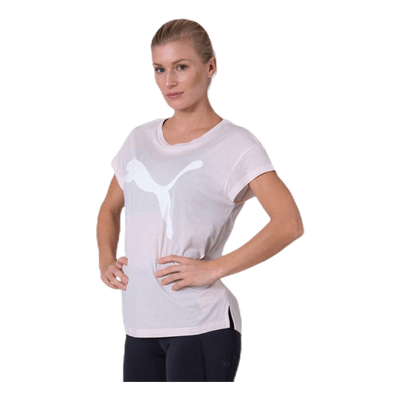 Active Logo Tee Pink