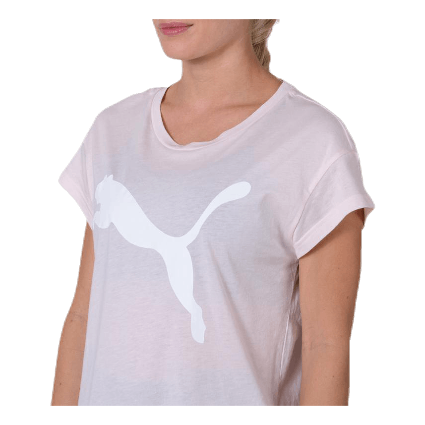 Active Logo Tee Pink