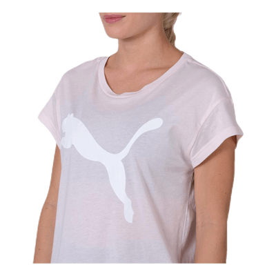 Active Logo Tee Pink